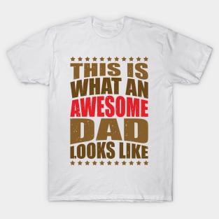This Is A Fantastic Papa Fathers Day Gentlemen T-Shirt